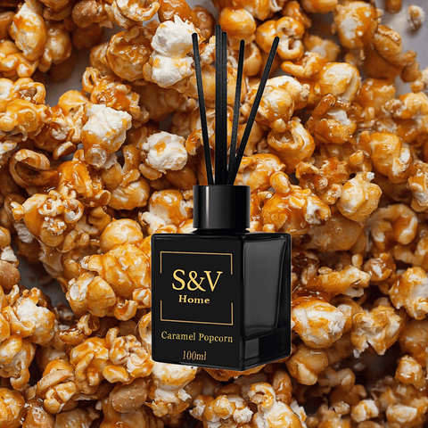 S&V Home Caramel Popcorn Аромадифузор 100ml 6ДифSV фото