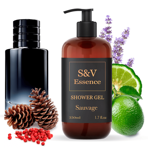 S&V Essence Гель для душа Sauvage 350ml 196Г фото