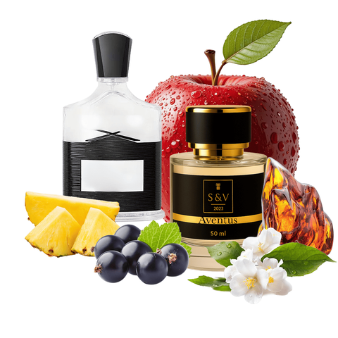 Чоловічий аромат S&V Aventus Eau de Parfum 50 мл, парфум для чоловіка, стійкий одеколон, оригінальні парфуми 203С фото