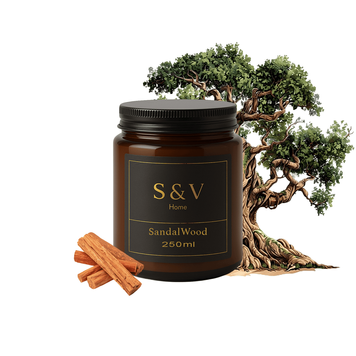 Ароматична свічка S&V Essence SandalWood 250 мл 12sv фото