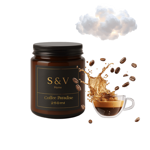 Ароматична свічка S&V Essence Coffee Paradise 250 мл 11sv фото