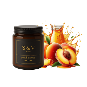 Ароматична свічка S&V Essence Персиковий Нектар 250 мл 10sv фото