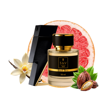 Парфума чоловіча S&V Bad Boy 50ml, молодіжний одеколон, стійка туалетна вода для чоловіків 193C фото