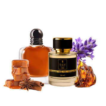 Чоловіча парфума S&V Stronger with you intensely 50ml, Туалетна вода для чоловіка, Стійкий одеколон 376C фото