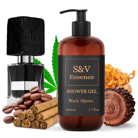 S&V Essence Гель для душа Black Afgano 350ml 304Г фото